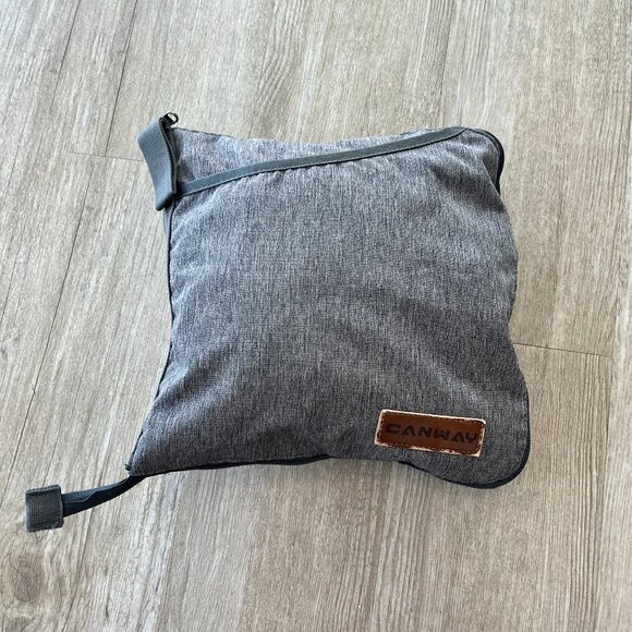 Canway Grey Foldable Duffel Bag - Picture 1 of 9